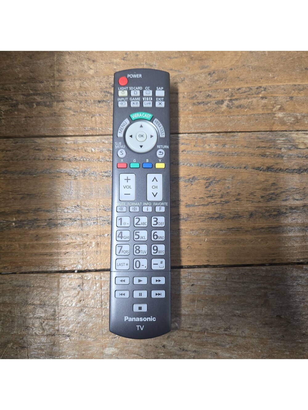 Panasonic N2QAYB000486 Remote Control Tested